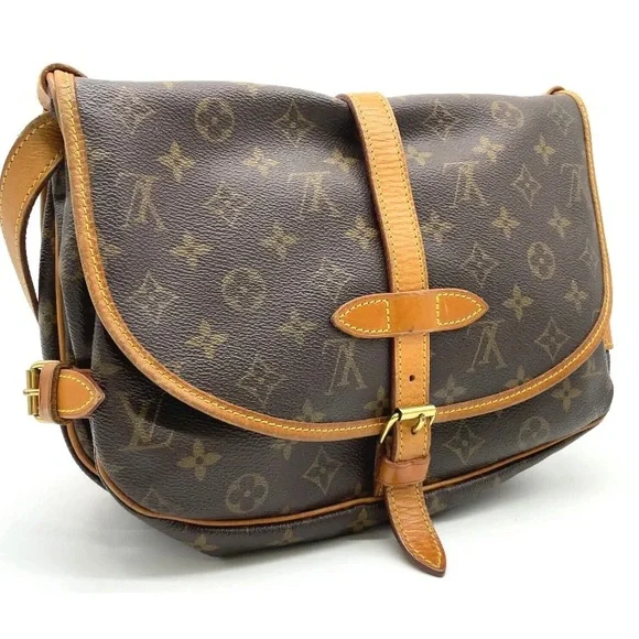 💎 GORGEOUS 💎Authentic Louis Vuitton crossbody SAUMUR pm - Picture 3 of 12